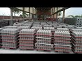 High production flyash brick making plant at ntpc lara  jayem model 7560 fully automatic