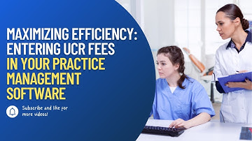 How To Enter Your UCR Fee Into Your Practice Management Software?