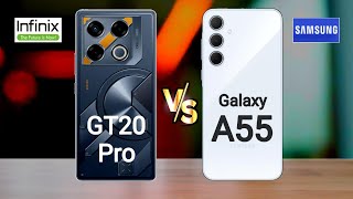 Infinix GT 20 Pro 5G vs Samsung Galaxy A55 5G