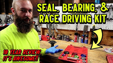 Harbor Freight Bearing, Race, and Seal Driver Kit -10 Year Review by @GettinJunkDone