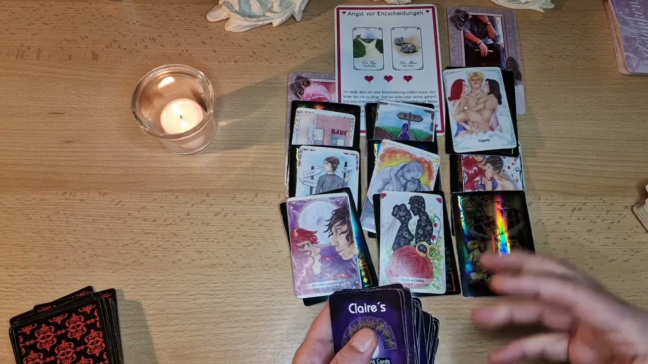 Er hatte in der Vergangenheit Angst sich zu entscheiden, aber nun wird er auf dich zukommen. 