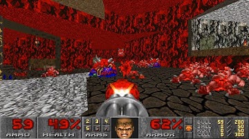 Doom 404 (2018) MAP22: "Terrorbyte" UV Max Speedrun 2:30 100% Kills 100% Secrets