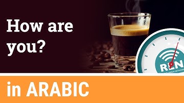 How to ask "how are you?" in Arabic - One Minute Arabic Lesson 9