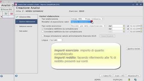 FILMATO 5   ANALISI DATI
