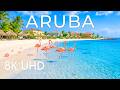 Aruba 8K Drone Footage | Fofoti Silhouettes, White Sand Shores &amp; Turquoise Majesty UHD
