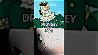 Dr Livesey vs Sans (Remake) (Доктор Ливси vs Санс) #drlivesey #sans #докторливси #undertale #shorts