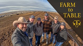 Farm to Table Ranch in Montana ( WAGYU TASTE TEST )