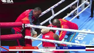 Boxing Nkelani Bawala Carine Rdc Vs Ayyad Yomna Ahmed Rezk Abdalla Egypte