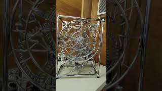 1990s chrome Gordon Bradt clock