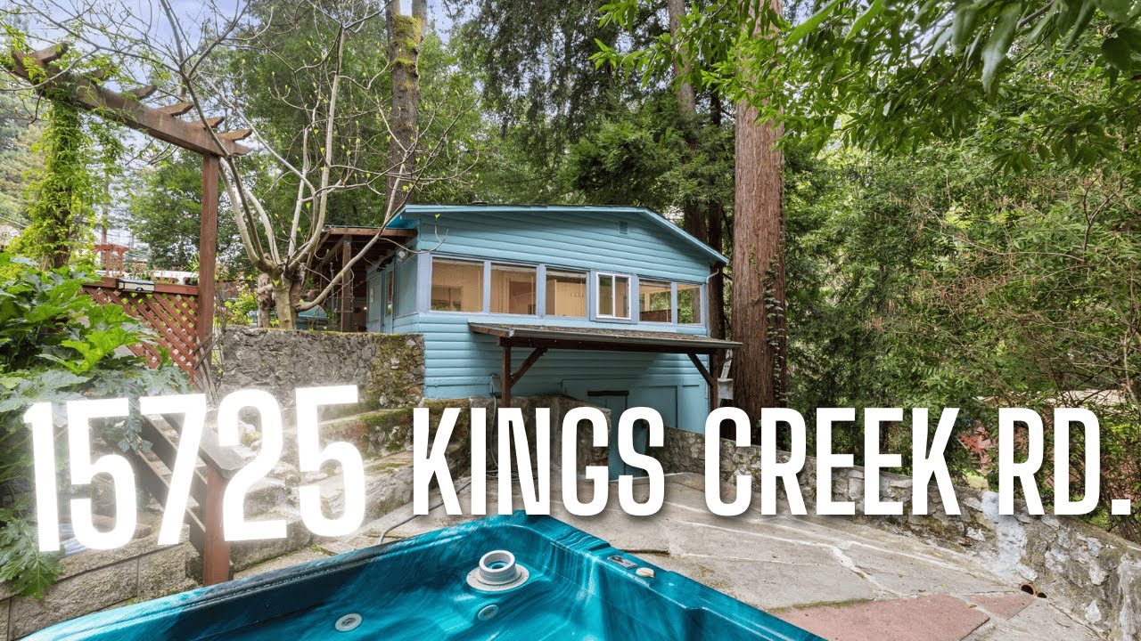 Find Your PERFECT Cozy Forest Cabin For Relaxing Living | Boulder Creek, CA