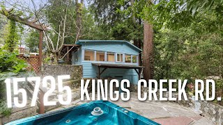 Find Your PERFECT Cozy Forest Cabin For Relaxing Living Boulder Creek CA