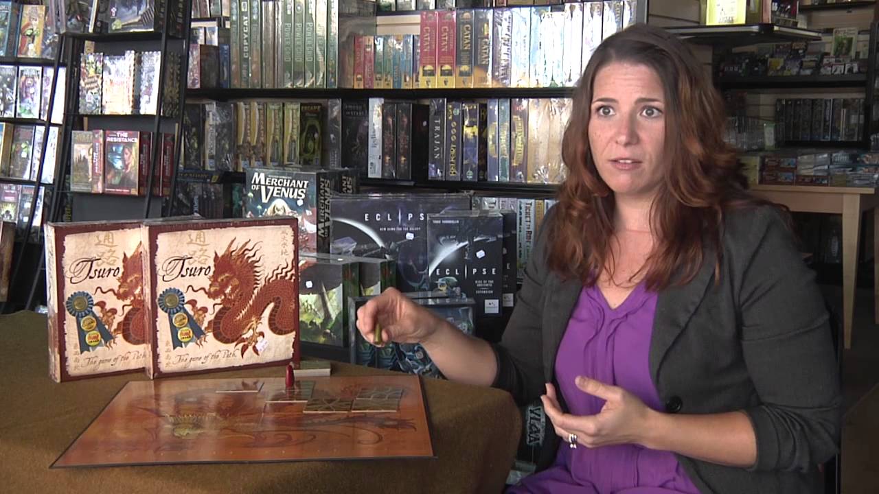 Tsuro, Game Stores San Diego, Buy Family Board Games YouTube