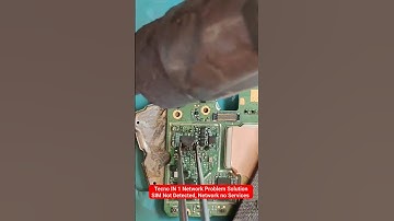 Tecno IN 1 Network Problem Solution SIM Not Detected, Network no Service