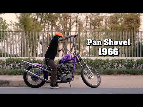 KICKSTART 1966 Harley Davidson PANSHOVEL