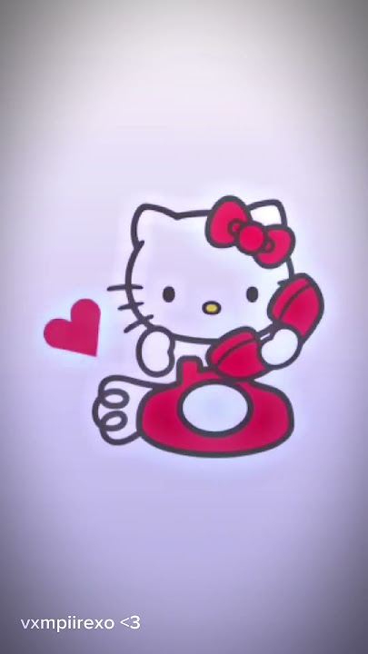 hello this is kitty! // hello kitty / sanrio edit