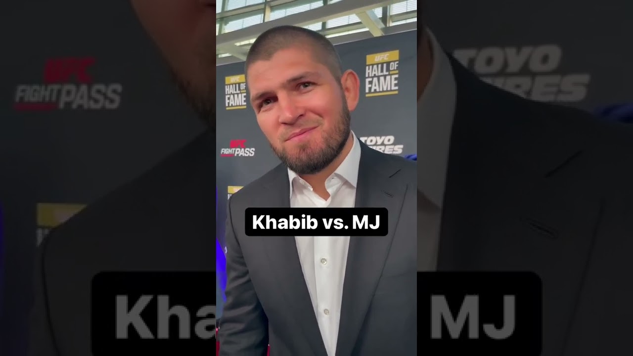 Khabib vs. Michael Jordan? 🤔 