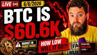 Bitcoin Is 60.6K 6/6/2026