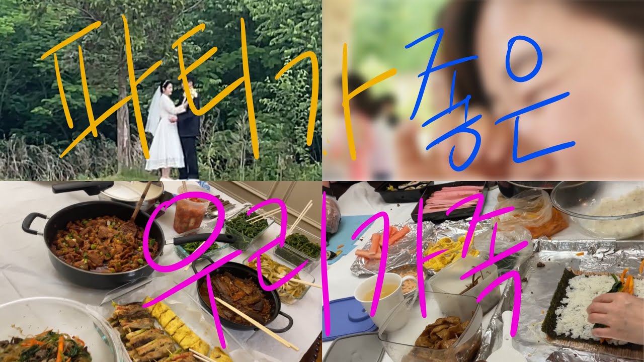 틈만 나면 파티하는 미국사는 우리 가족 보러올래? (미국결혼식, 눈물파티, 생일파티)