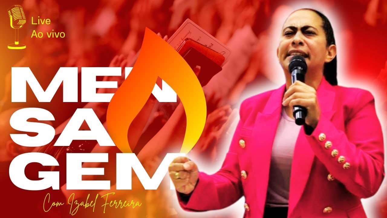 07/04/2025 - PREGAÇÃO COM  IZABEL FERREIRA | 1 REIS 20:1