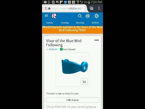 Blue Visor Hat Code - roblox visor code