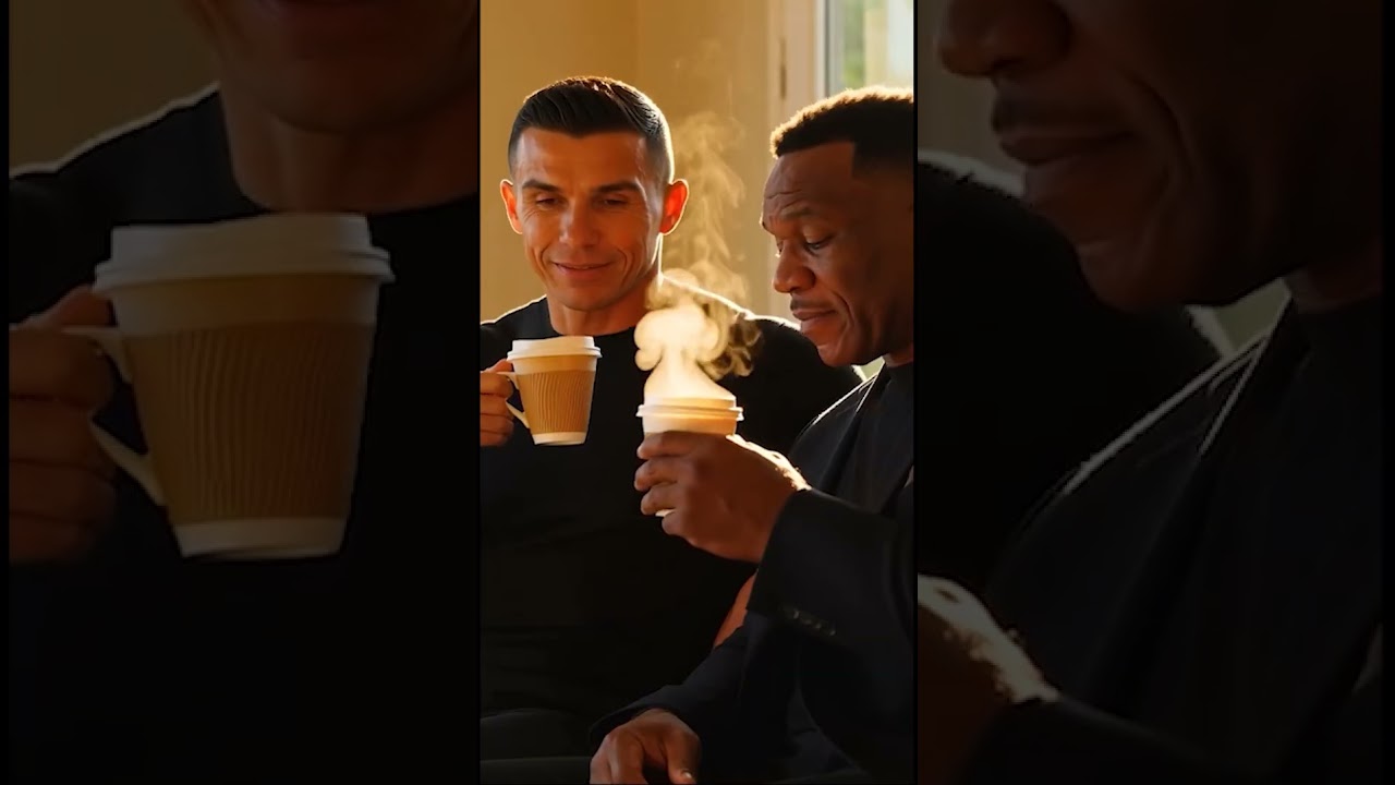 Cristiano Ronaldo & Mike Tyson – Power Meets Legacy, meet eachother