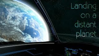 Landing on a distant planet - Cinematic | Evochron Mercenary Gameplay