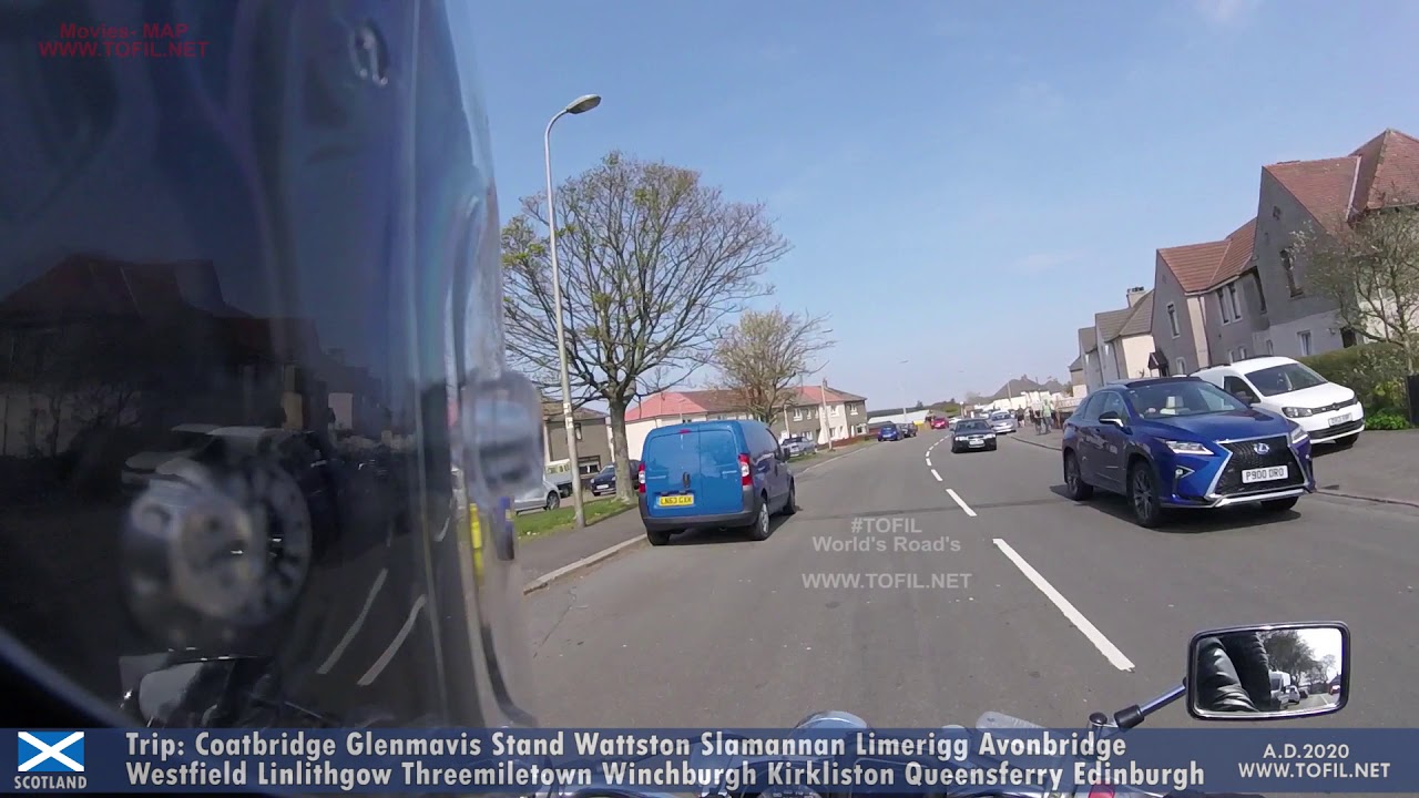 1165 SCOTLAND - Coatbridge Glenmavis Limerigg Avonbridge Linlithgow Kirkliston Queensferry Edinburgh