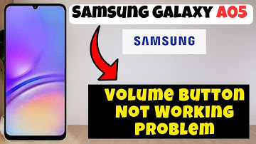 Volume Button Not Working Problem Samsung Galaxy A05 || How to solve volume button issues
