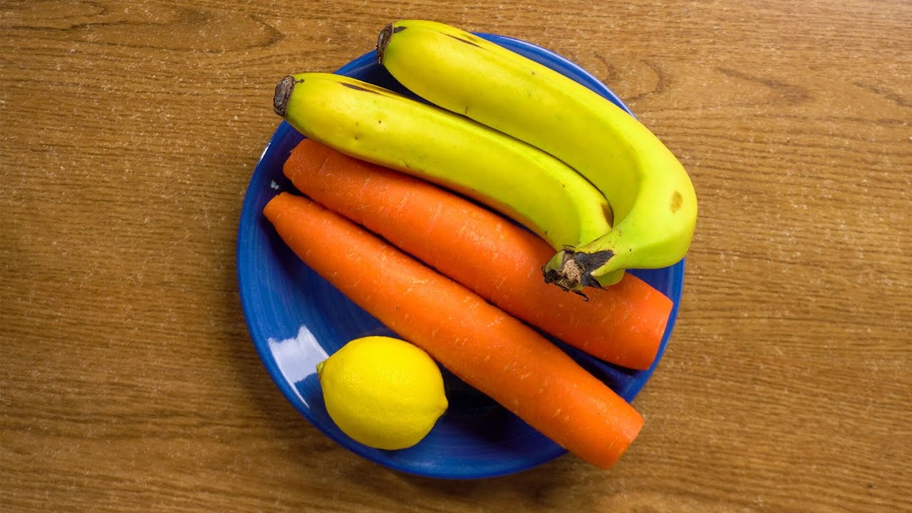 天然免疫力加强剂！超简单胡萝卜香蕉果汁，提升免疫力！