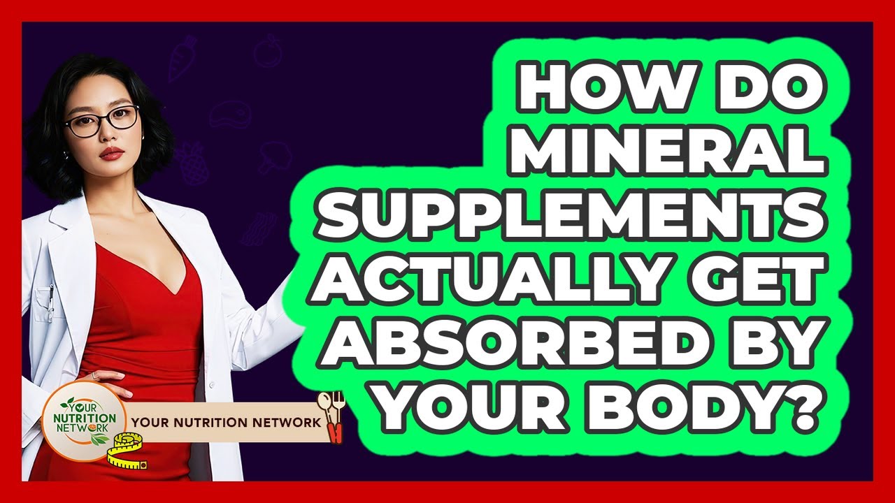 How Do Mineral Supplements Actually Get Absorbed By Your Body? - Your Nutrition Network