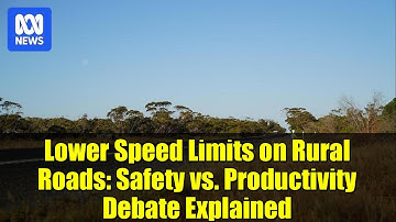 Lower Speed Limits on Rural Roads: Safety vs. Productivity Debate Explained