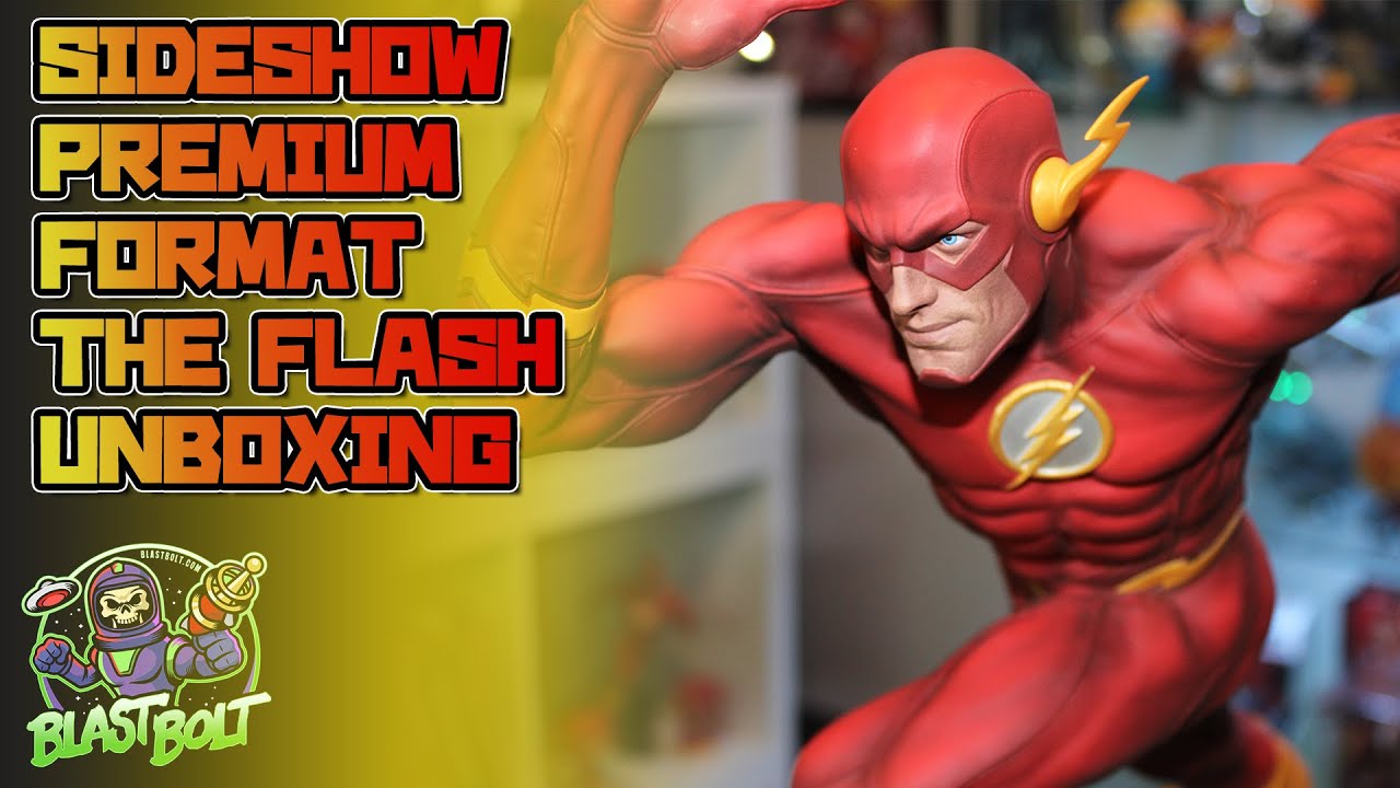 The Flash Sideshow Premium Format Unboxing - YouTube