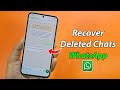 How to recover deleted messages from WhatsApp without backup