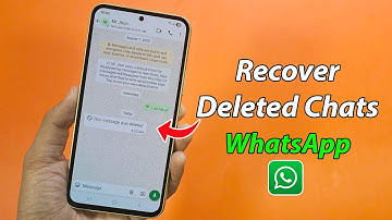 How to recover deleted messages from WhatsApp without backup