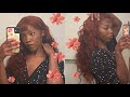 Beautiful Reddish Brown Fall Wig | Ashimary Hair