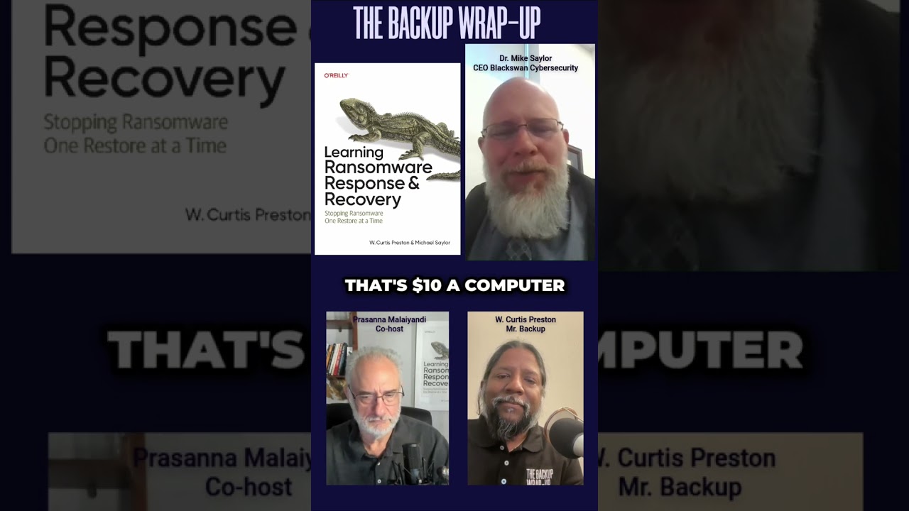 Cybersecurity: Backup & Recovery Strategy for Critical Data #shorts
