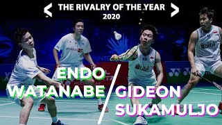 Gideon/Sukamuljo vs Endo/Watanabe Best Rallies 2019-20⚡️Rivalry of The Year 2019-2020⚡️God of Sports by God of Sports 85,152 views 3 years ago 8 minutes, 21 seconds