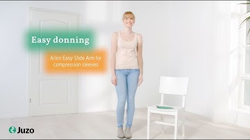 Donning of compression sleeves – Arion Easy-Slide Arm (EN)