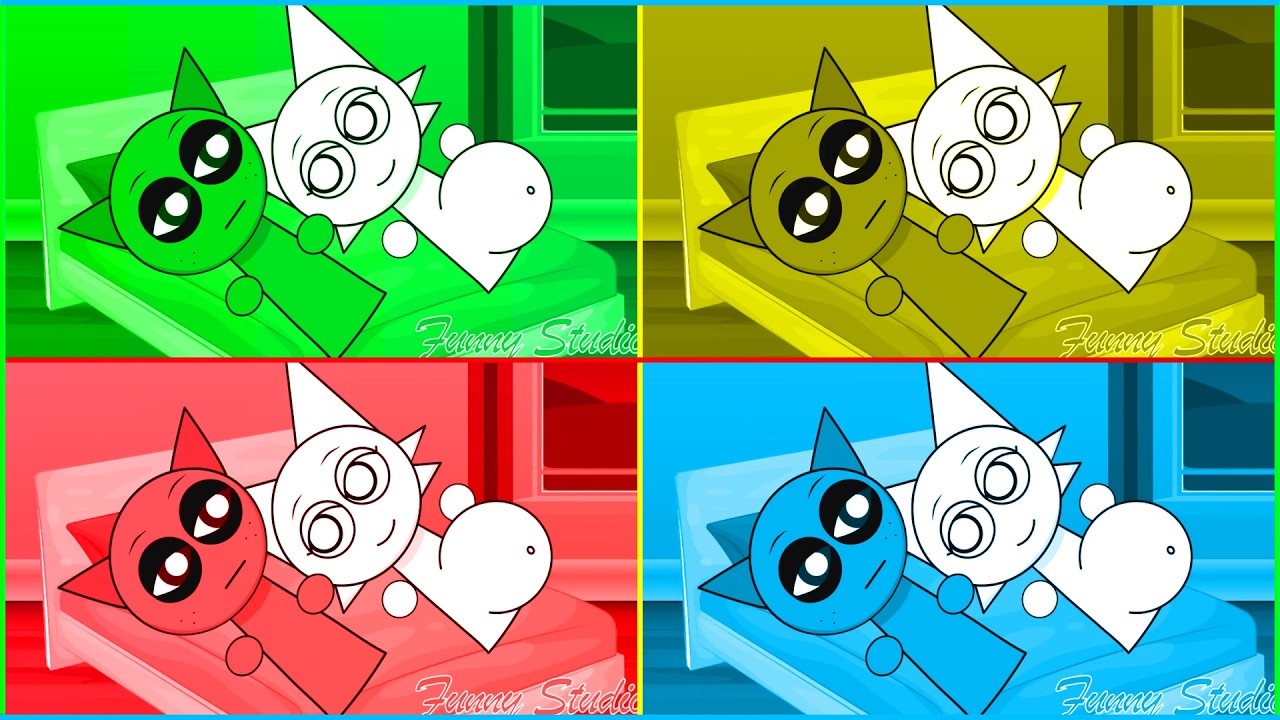 Incredibox Sprunki in Tiles Hop | Coffin Dance song