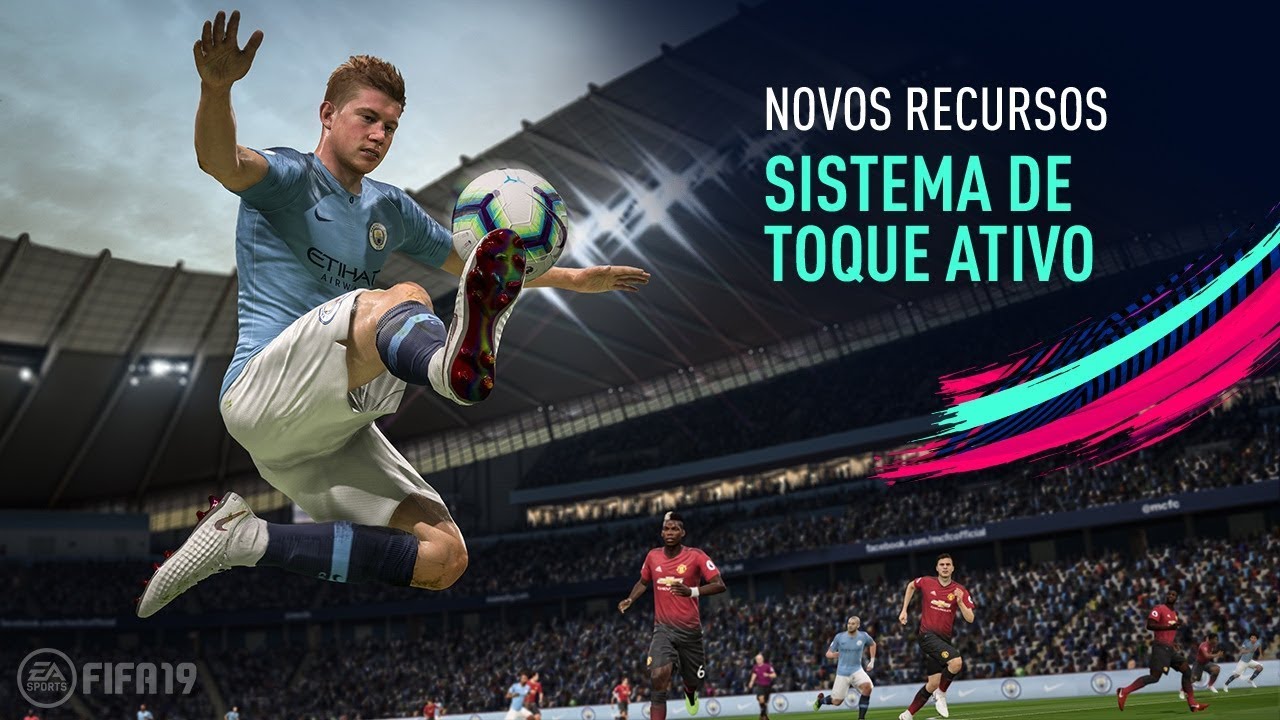 FIFA 19 - Novos recursos de partida: trailer de sistema de toque ativo em Português | PS4
