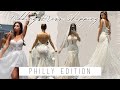 Try on WEDDING DRESSES WITH ME in 2020 | Philly edition: Berta, Milla Nova, Milla x Lorenzo Rossi