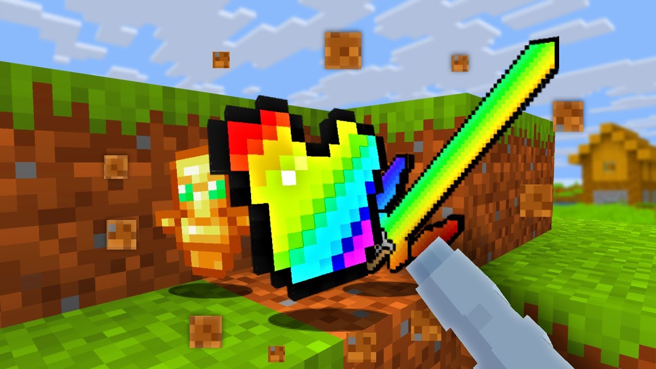 Minecraft pero los DROPS son SUPER... - YouTube