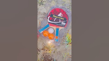 Unboxing Ping Pong Table Tennis Set 🏓 | ASMR Sounds | Table Tennis at Home