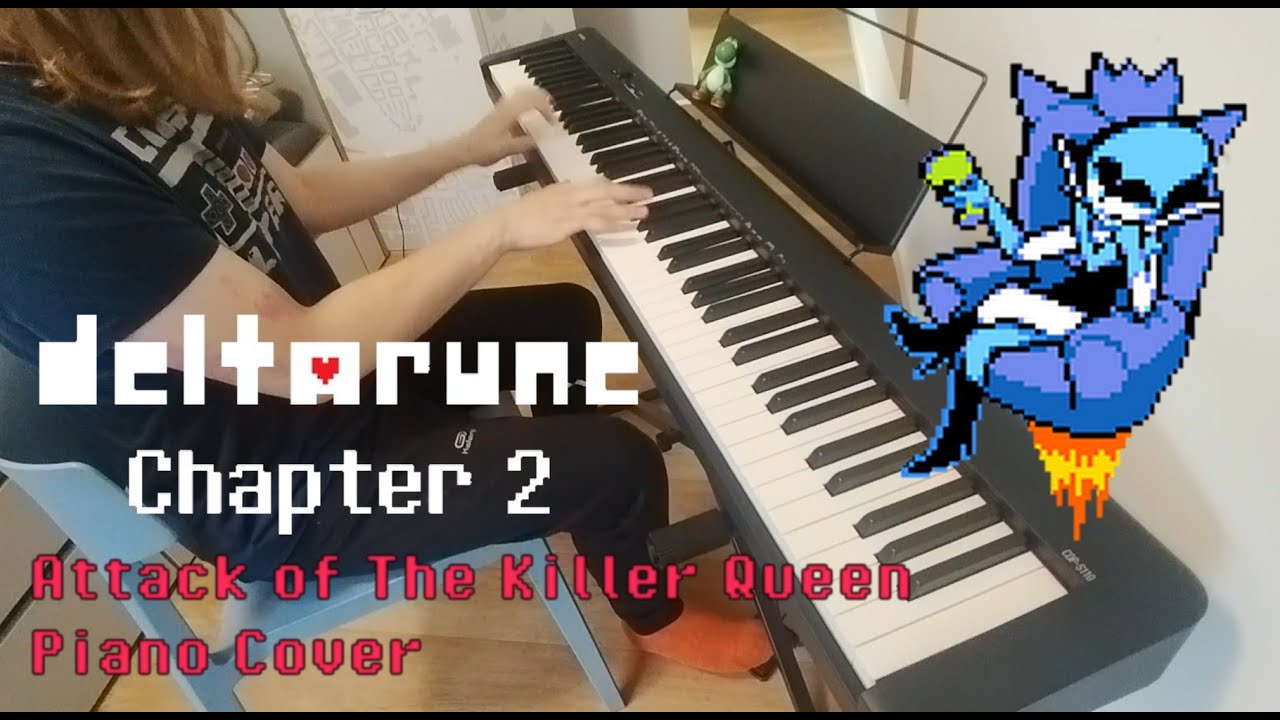 Attack Of The Killer Queen (From Deltarune Chapter 2) - Piano Cover ...
