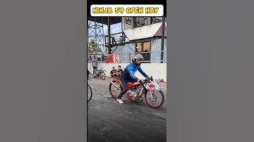 gokil time ninja 59 open HBY #dragrace #ebon #teknotuner