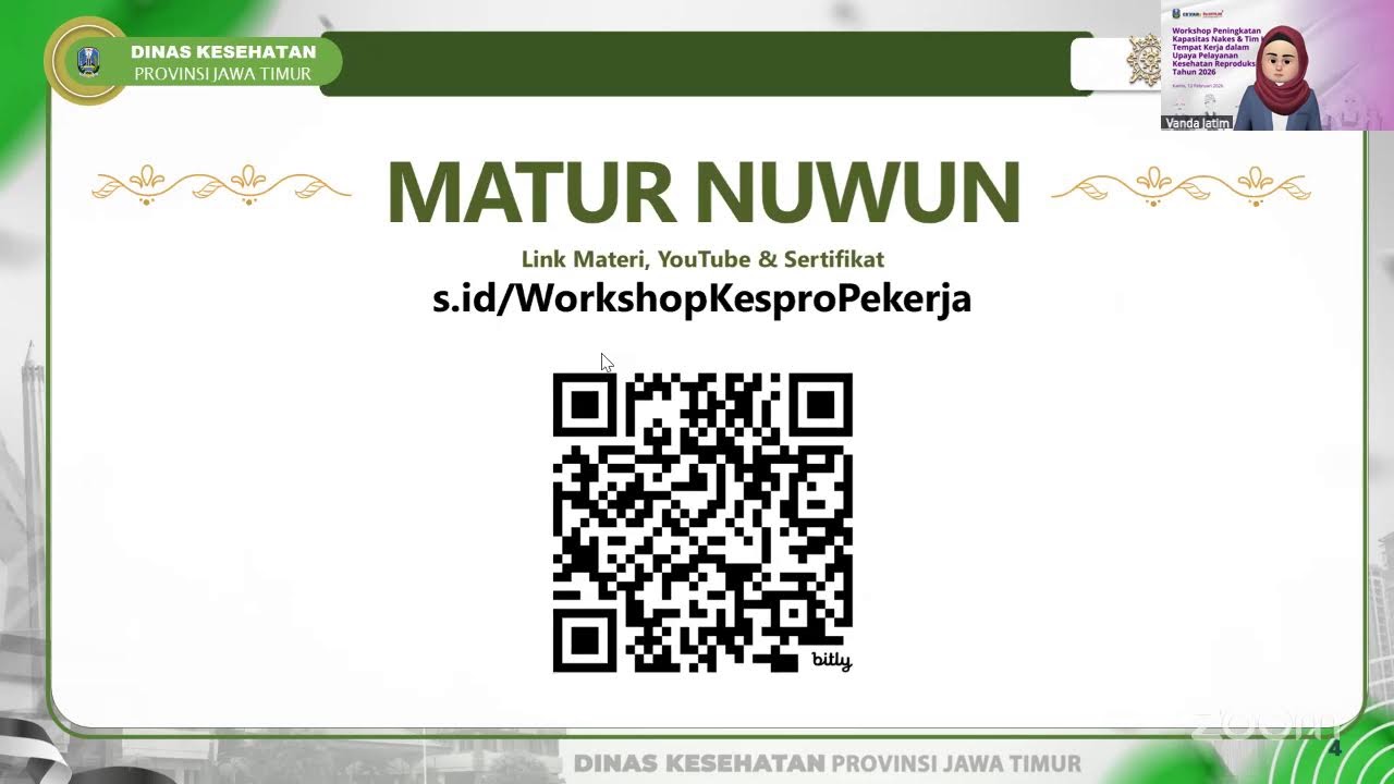Workshop Peningkatan Kapasitas Nakes dan Tim K3 Perusahaan dalam Upaya Layanan Kesehatan Reproduksi