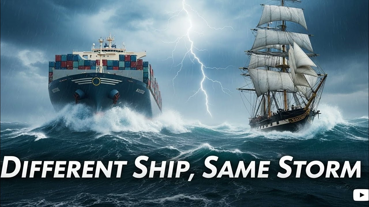 Same Storm, Different Ships | Emotional Theme