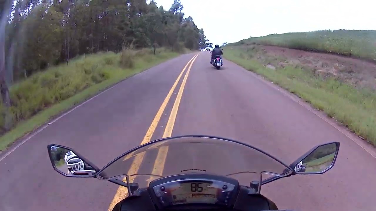 Passeio de moto Kawasaki Ninja 650R, BMW F900R e Honda Shadow 750.(Parte 8)