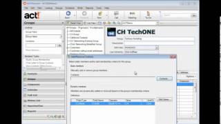 How To Use Dynamic Act Groups for Swiftpage Act Email Marketing