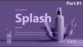 For Beginners - How to Create an Animated MSME Website Next Level Part 1